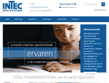 Tablet Screenshot of intec-kapelle.nl